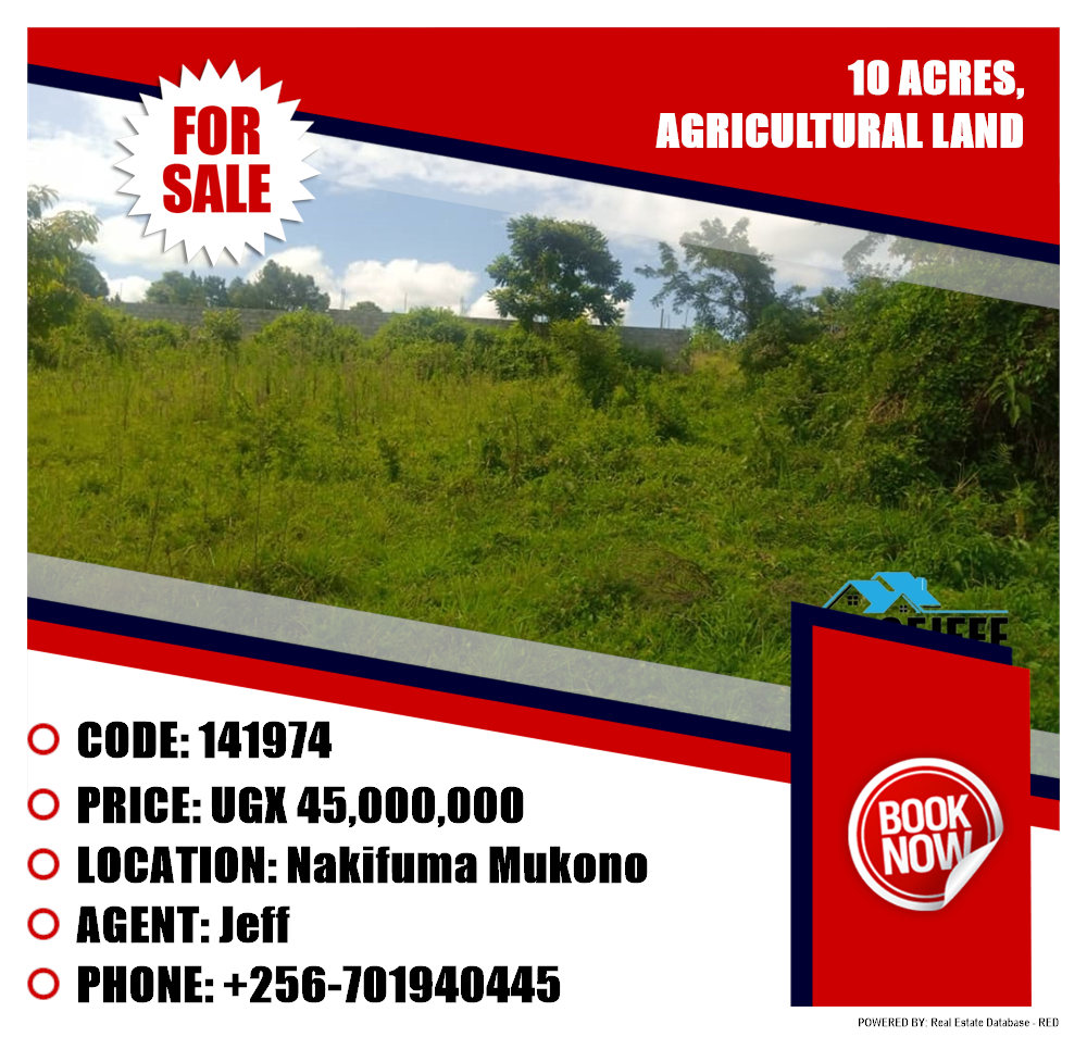 Agricultural Land  for sale in Nakifuma Mukono Uganda, code: 141974
