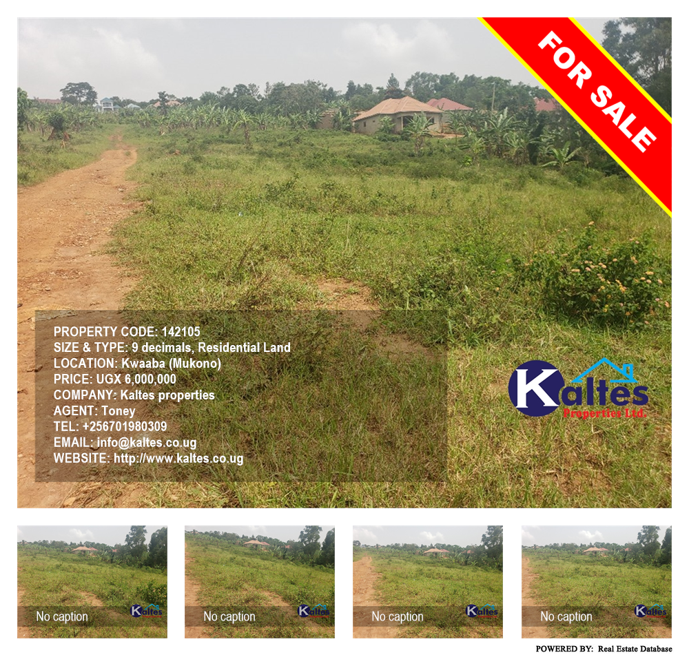 Residential Land  for sale in Kwaaba Mukono Uganda, code: 142105