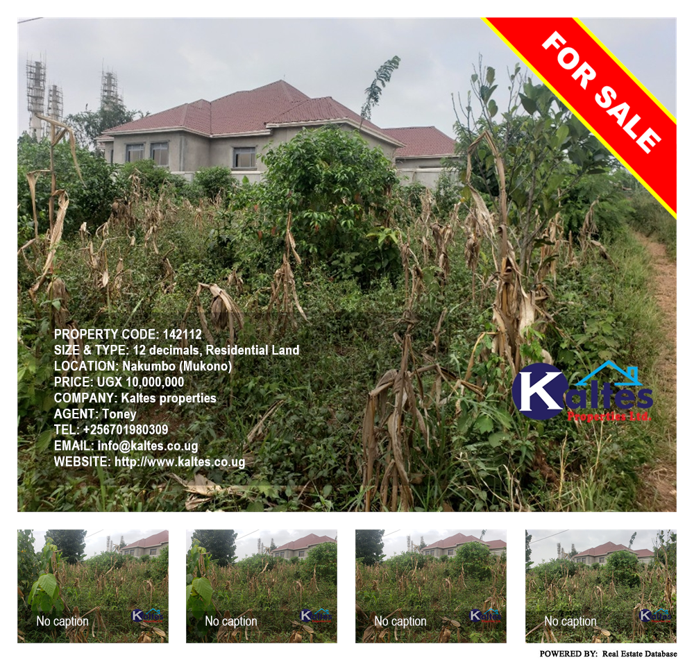 Residential Land  for sale in Nakumbo Mukono Uganda, code: 142112