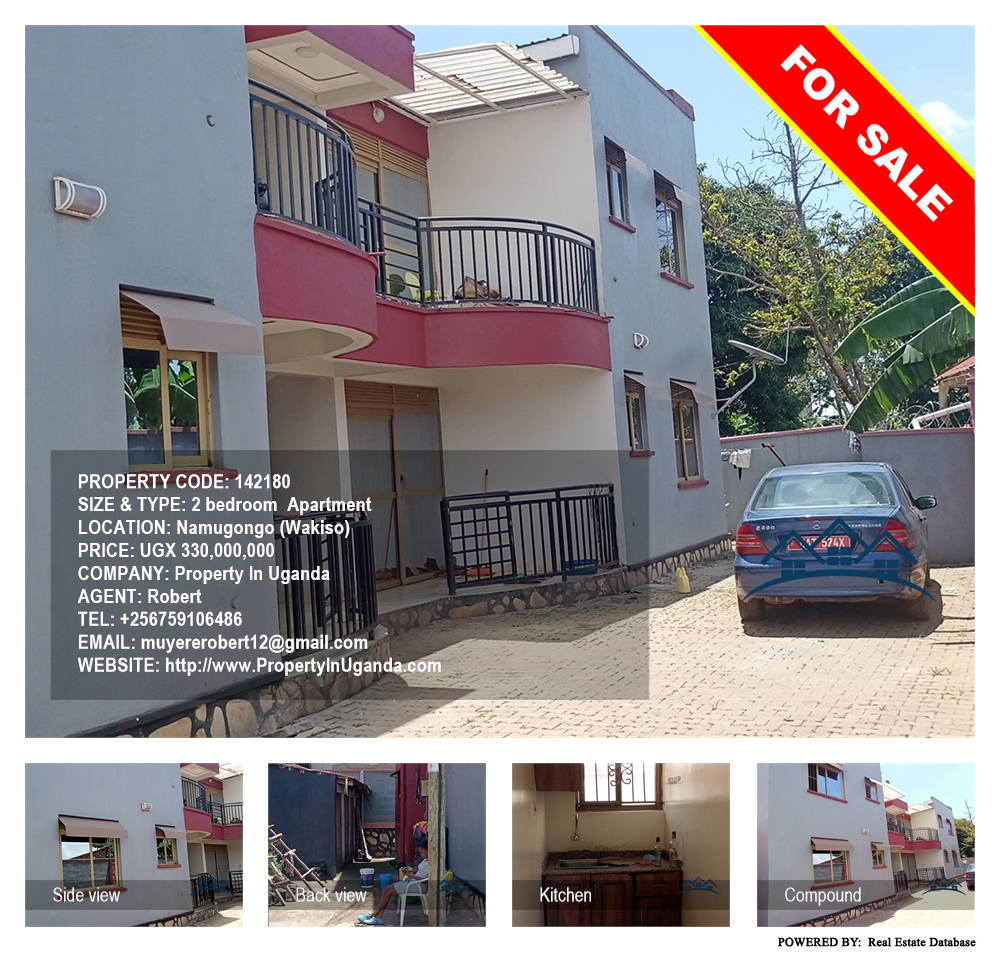 2 bedroom Apartment  for sale in Namugongo Wakiso Uganda, code: 142180