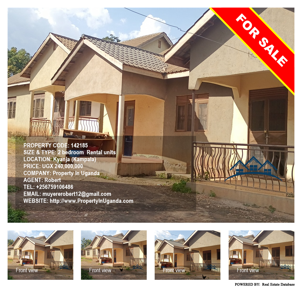 2 bedroom Rental units  for sale in Kyanja Kampala Uganda, code: 142185