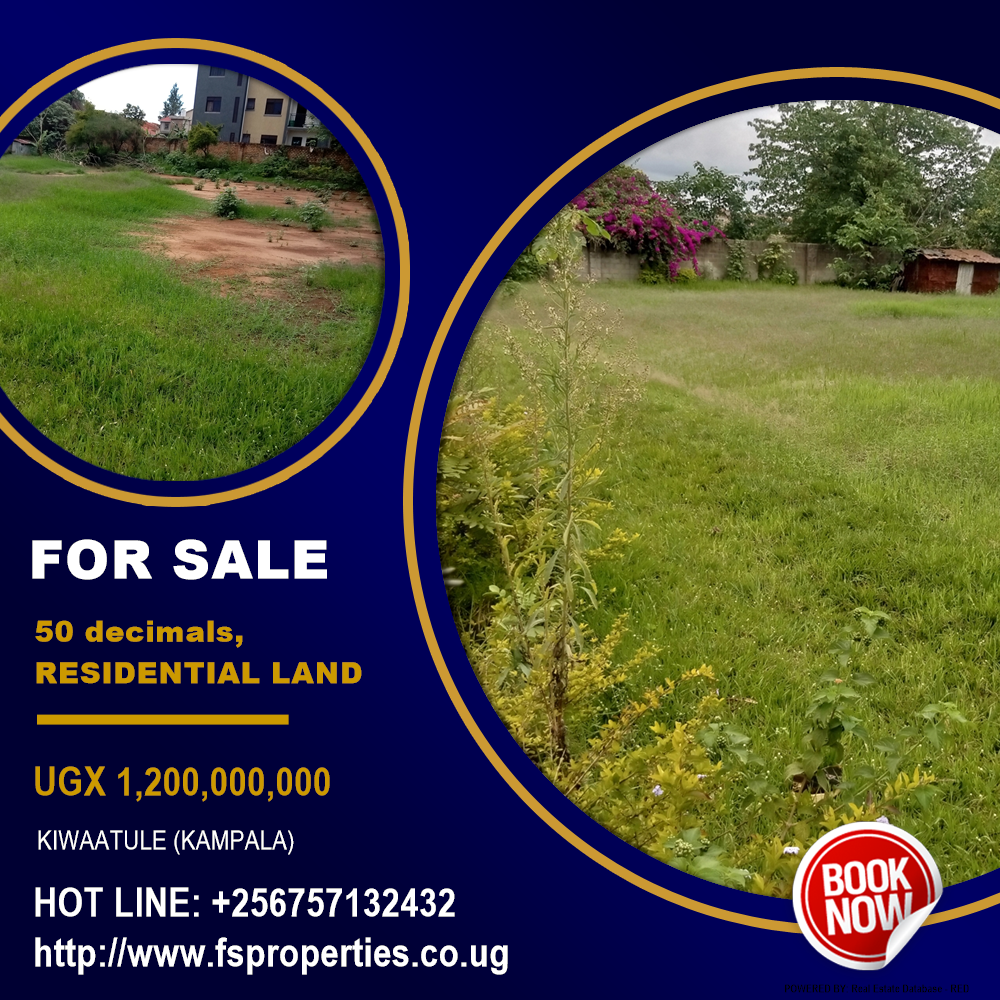Residential Land  for sale in Kiwaatule Kampala Uganda, code: 142191