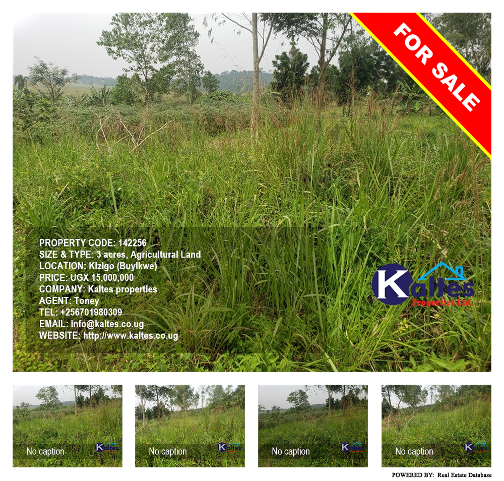 Agricultural Land  for sale in Kizigo Buyikwe Uganda, code: 142256