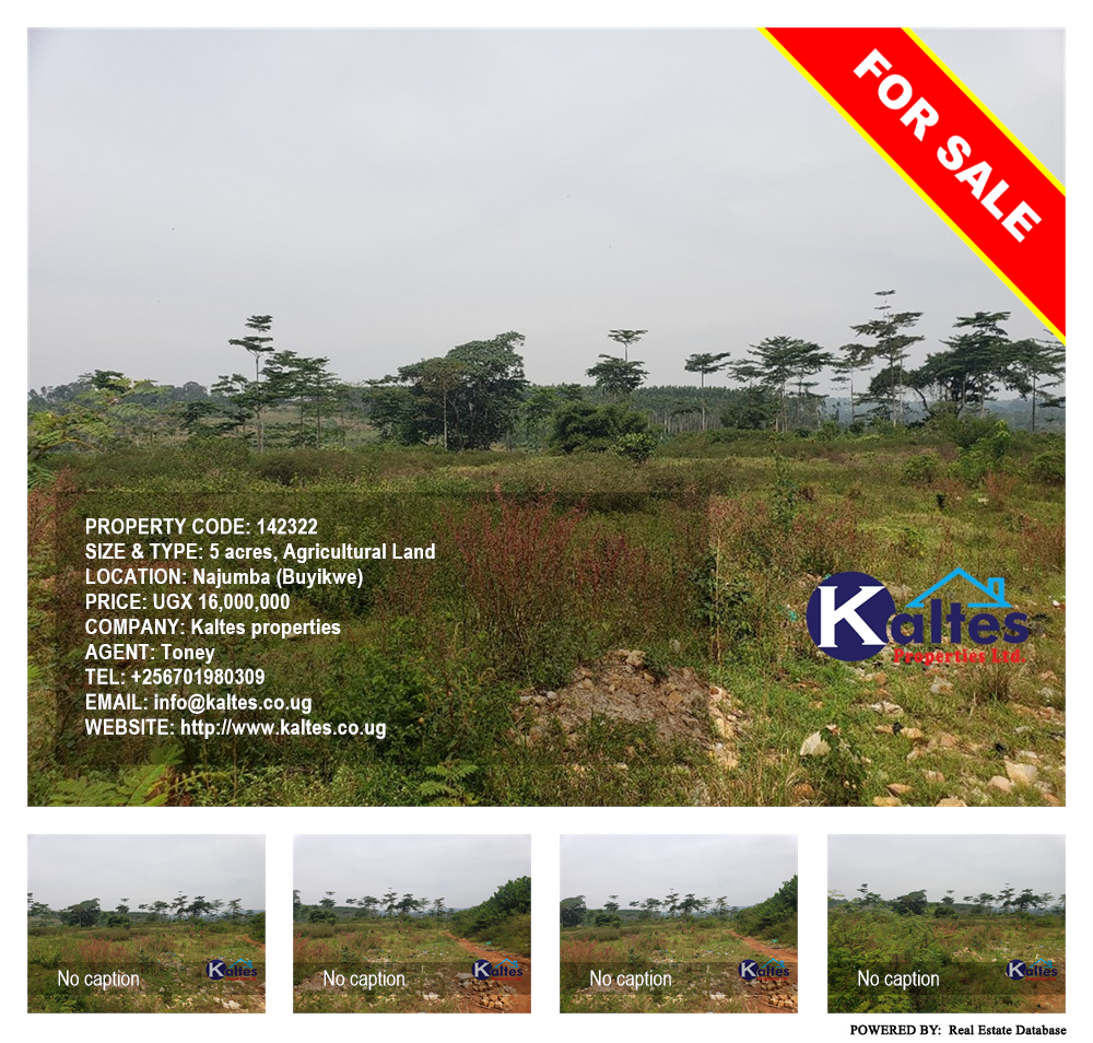 Agricultural Land  for sale in Najumba Buyikwe Uganda, code: 142322