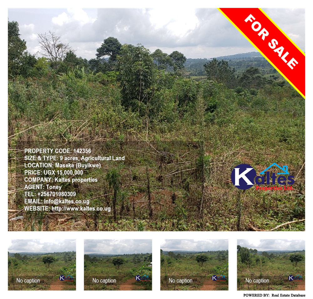 Agricultural Land  for sale in Maseke Buyikwe Uganda, code: 142356