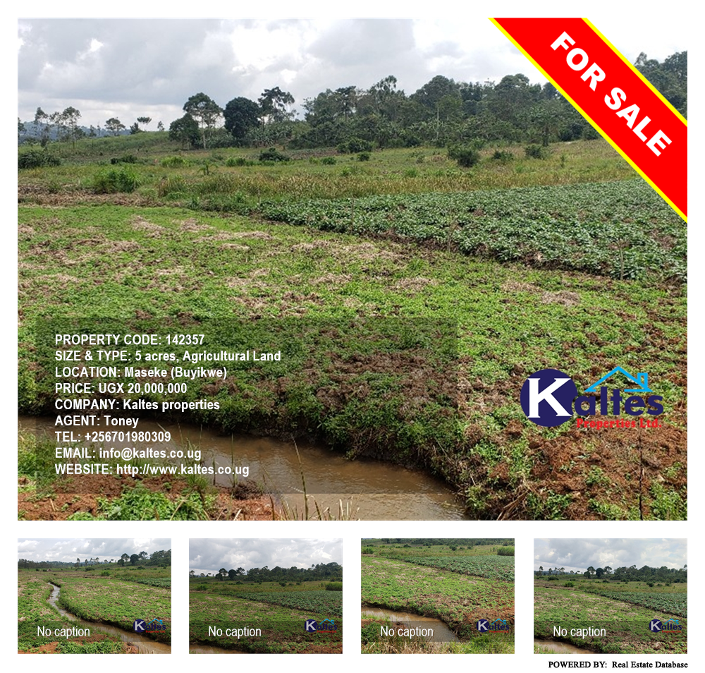 Agricultural Land  for sale in Maseke Buyikwe Uganda, code: 142357