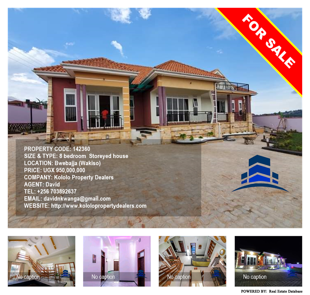 8 bedroom Storeyed house  for sale in Bwebajja Wakiso Uganda, code: 142360