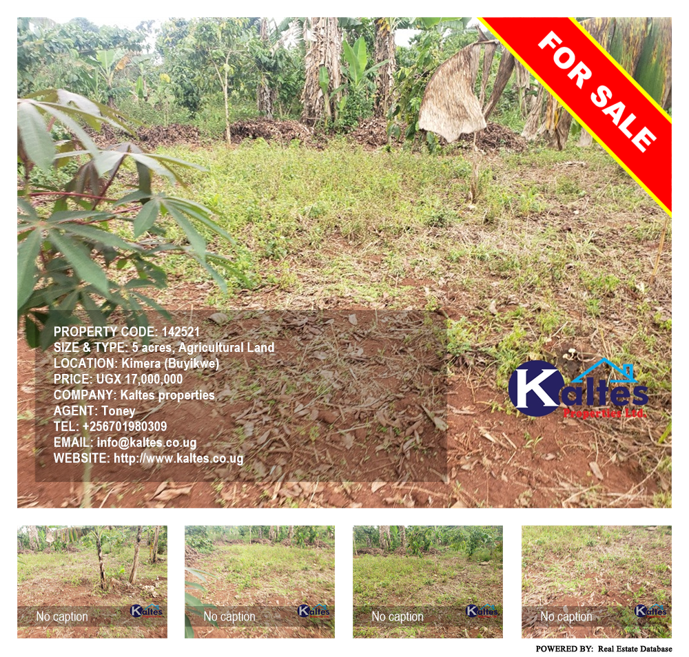 Agricultural Land  for sale in Kimera Buyikwe Uganda, code: 142521