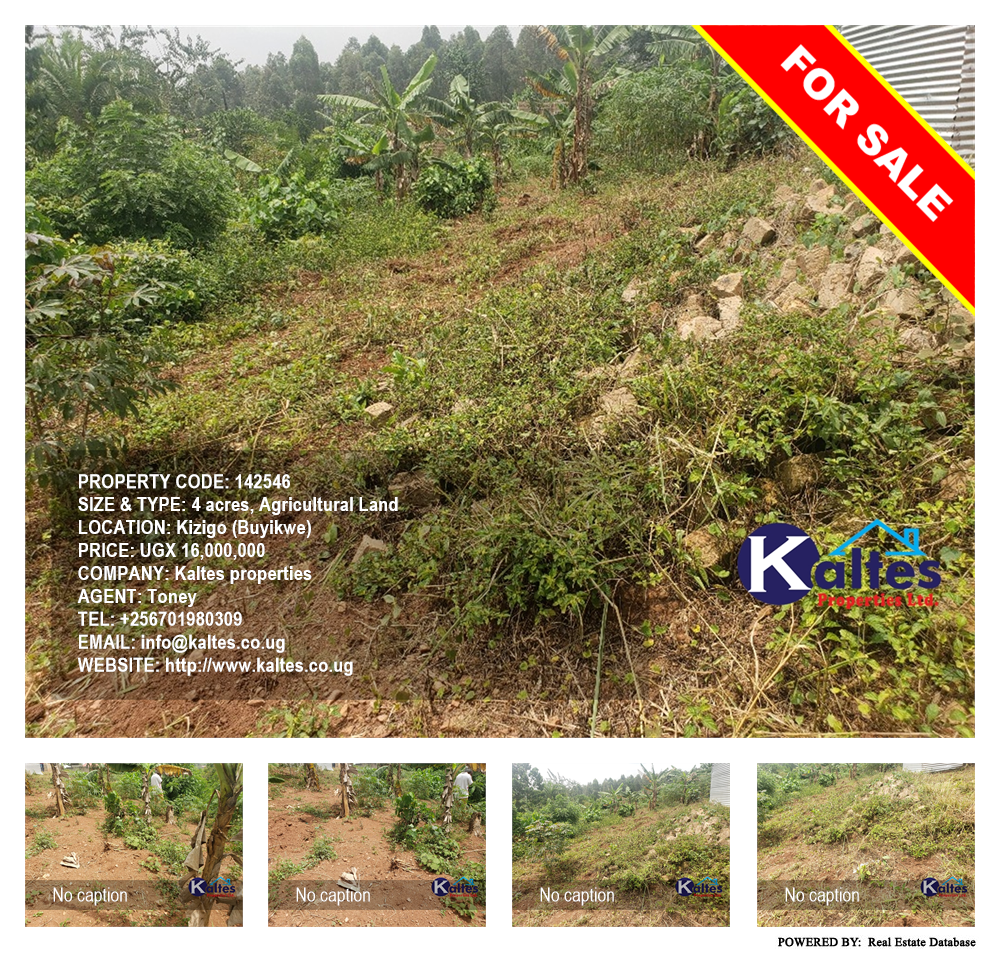 Agricultural Land  for sale in Kizigo Buyikwe Uganda, code: 142546