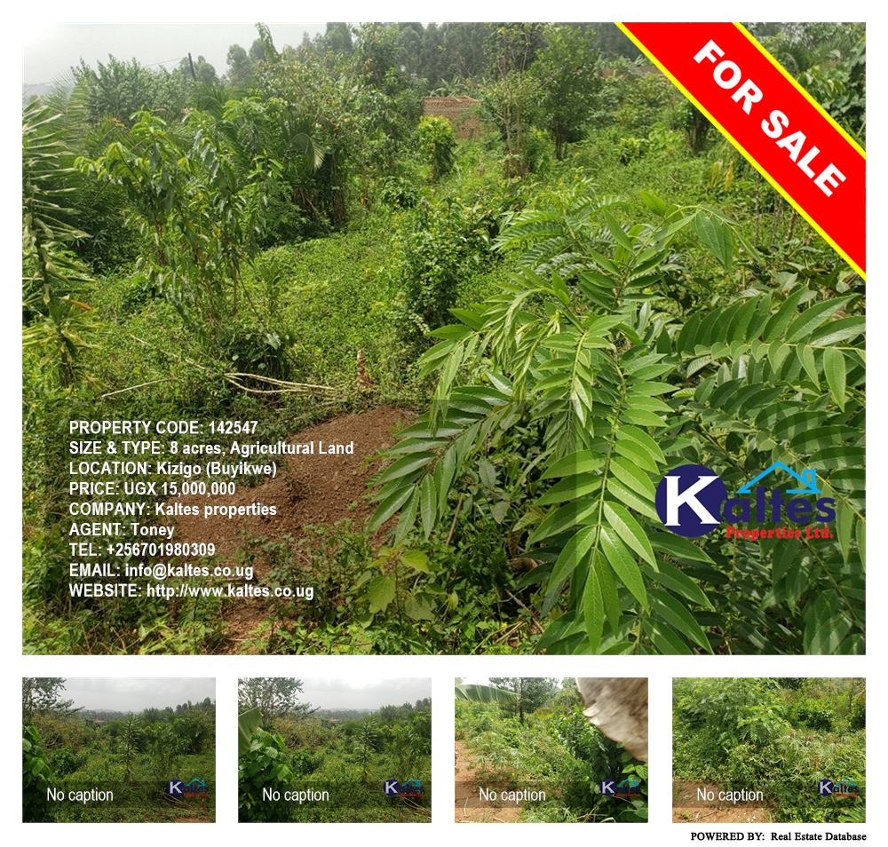 Agricultural Land  for sale in Kizigo Buyikwe Uganda, code: 142547