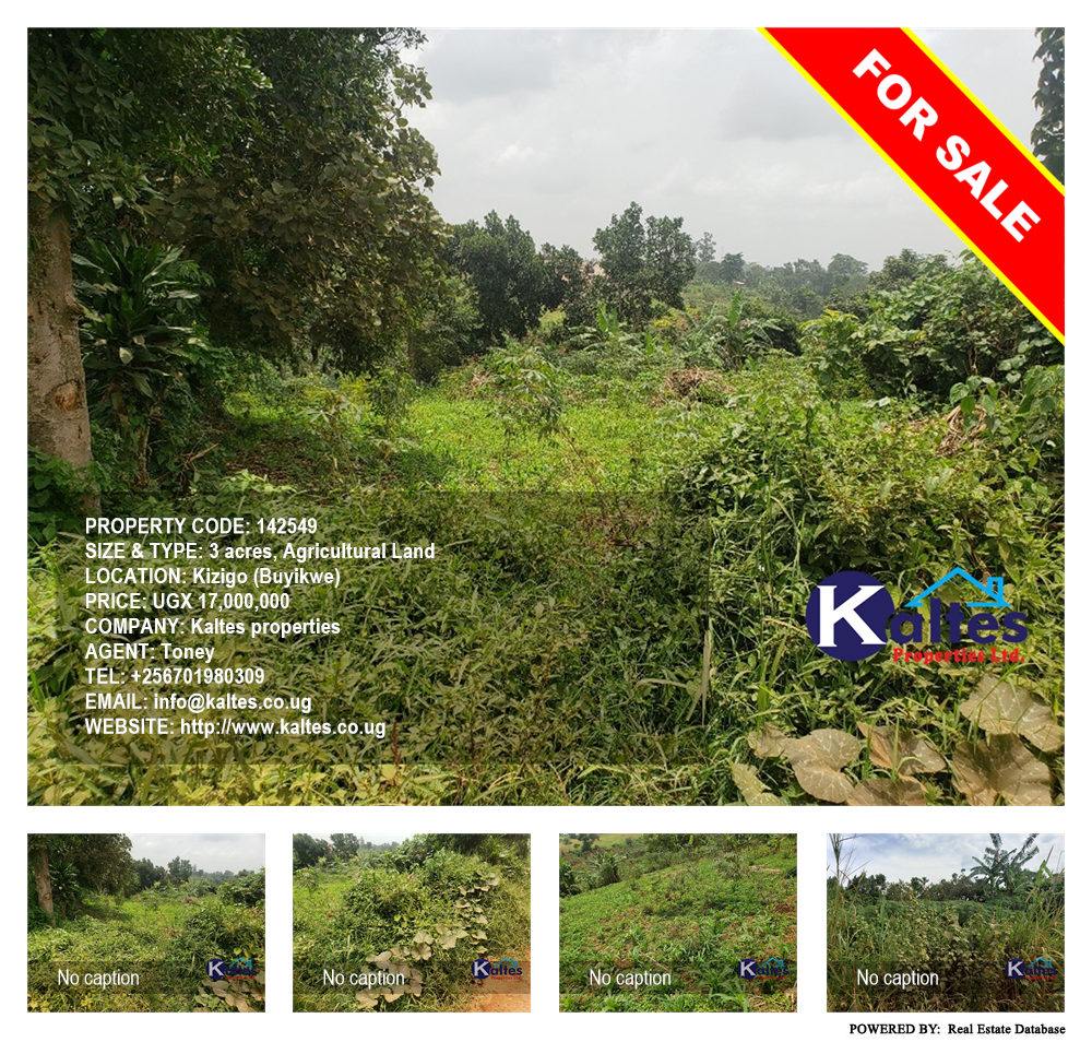 Agricultural Land  for sale in Kizigo Buyikwe Uganda, code: 142549