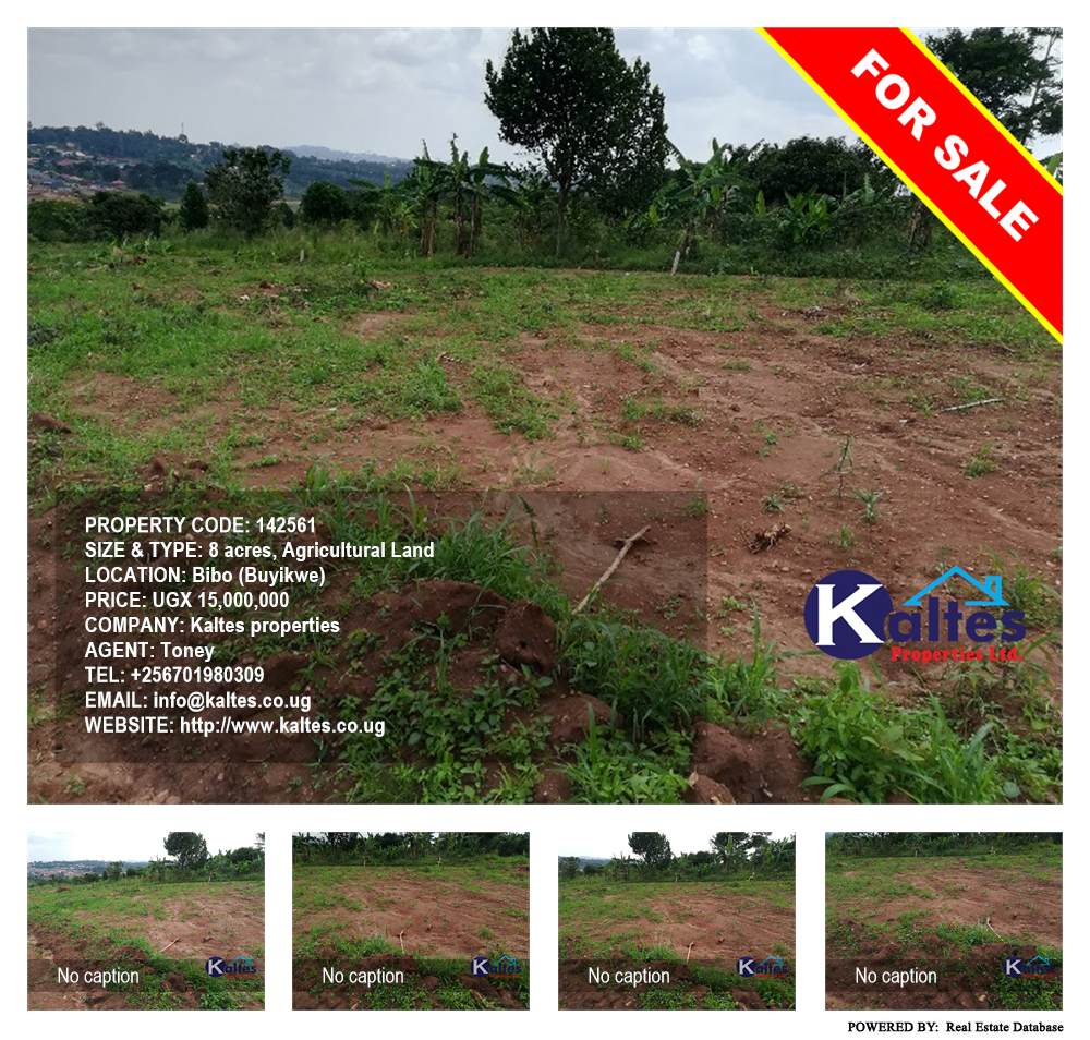 Agricultural Land  for sale in Bibo Buyikwe Uganda, code: 142561