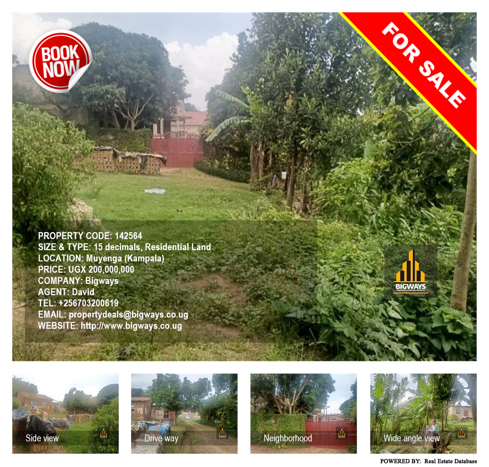 Residential Land  for sale in Muyenga Kampala Uganda, code: 142564
