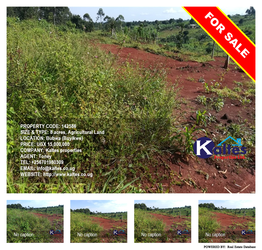 Agricultural Land  for sale in Bubwa Buyikwe Uganda, code: 142586