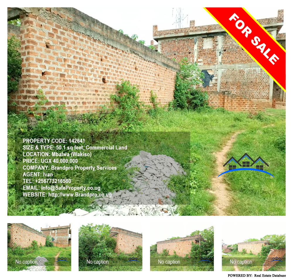 Commercial Land  for sale in Mbalwa Wakiso Uganda, code: 142641