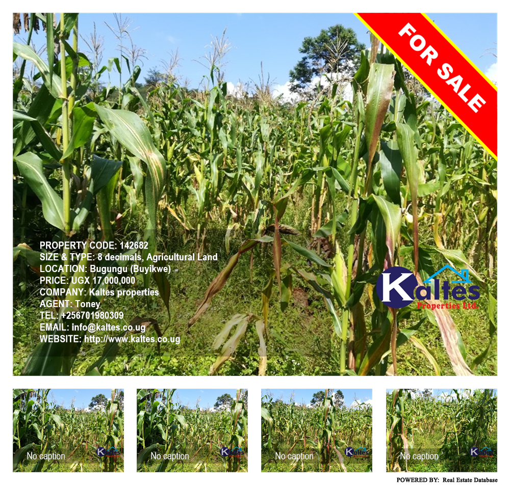 Agricultural Land  for sale in Bugungu Buyikwe Uganda, code: 142682
