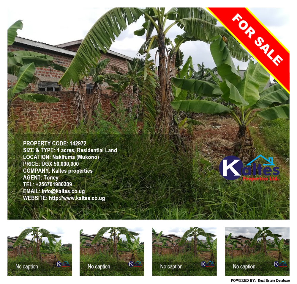 Residential Land  for sale in Nakifuma Mukono Uganda, code: 142972