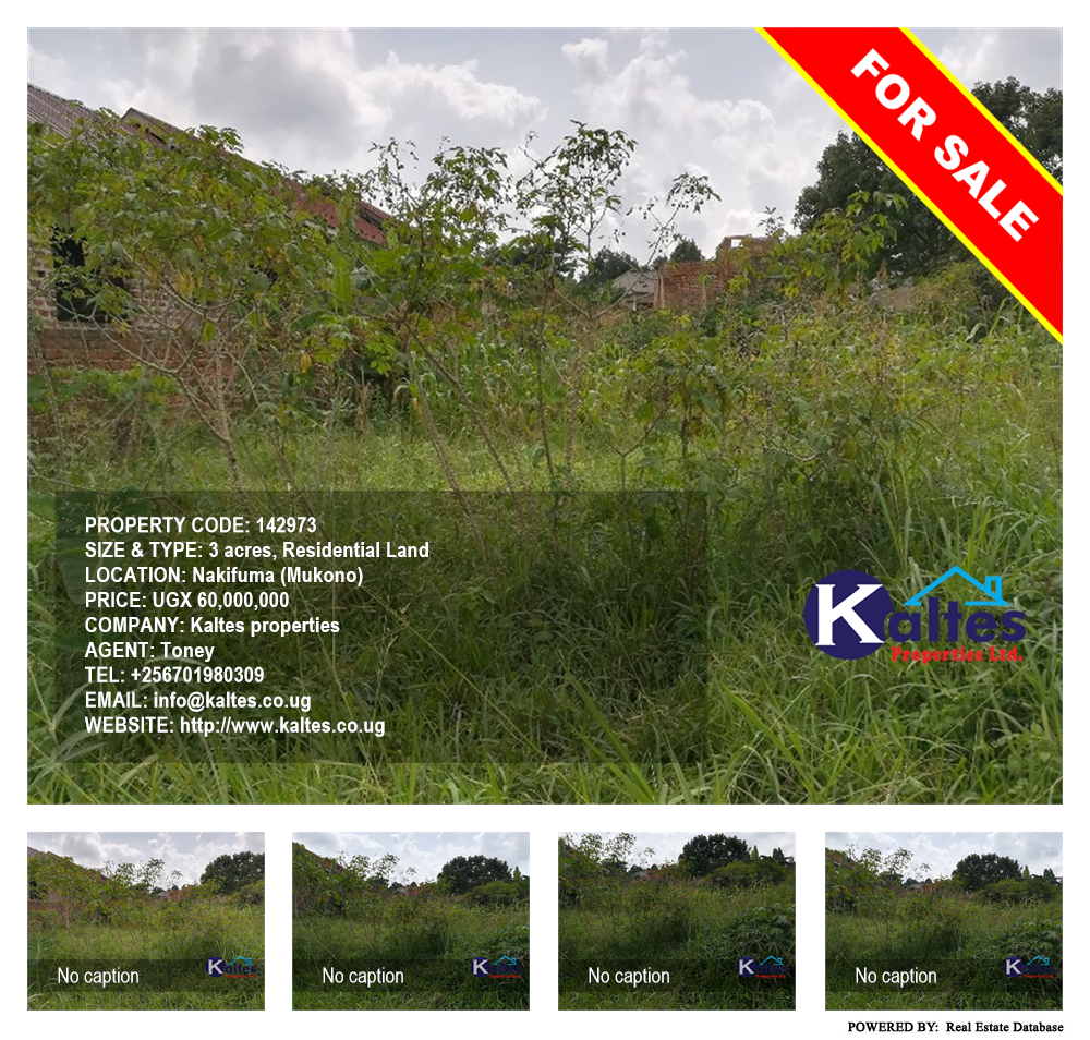 Residential Land  for sale in Nakifuma Mukono Uganda, code: 142973