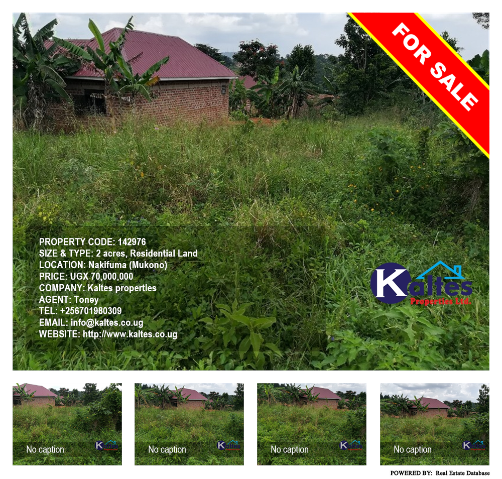 Residential Land  for sale in Nakifuma Mukono Uganda, code: 142976