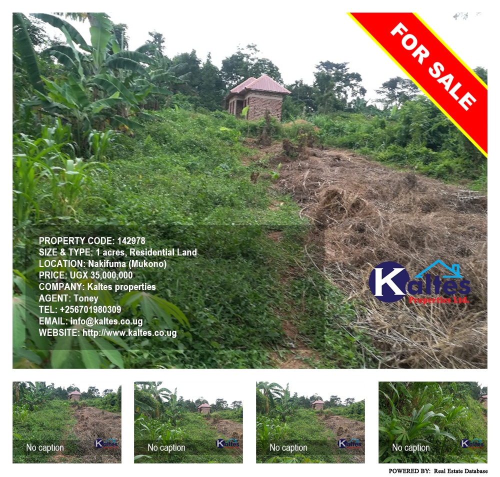 Residential Land  for sale in Nakifuma Mukono Uganda, code: 142978