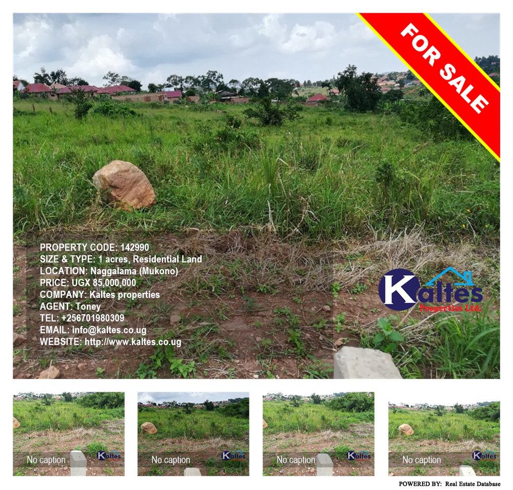 Residential Land  for sale in Naggalama Mukono Uganda, code: 142990