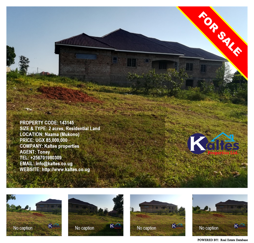 Residential Land  for sale in Naama Mukono Uganda, code: 143145