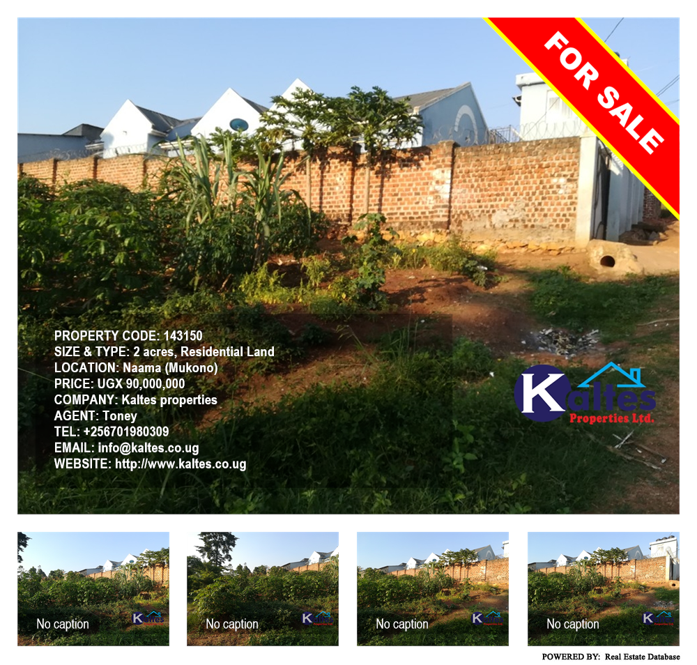 Residential Land  for sale in Naama Mukono Uganda, code: 143150