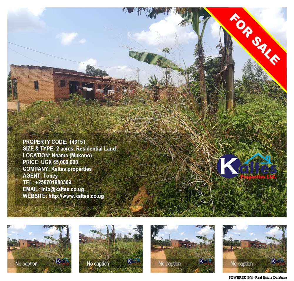 Residential Land  for sale in Naama Mukono Uganda, code: 143151