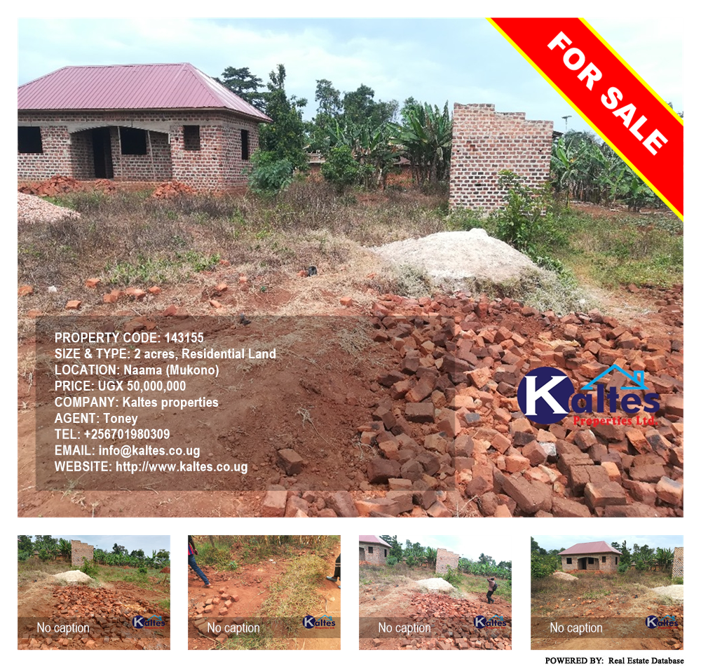 Residential Land  for sale in Naama Mukono Uganda, code: 143155