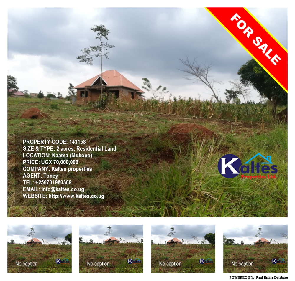 Residential Land  for sale in Naama Mukono Uganda, code: 143158