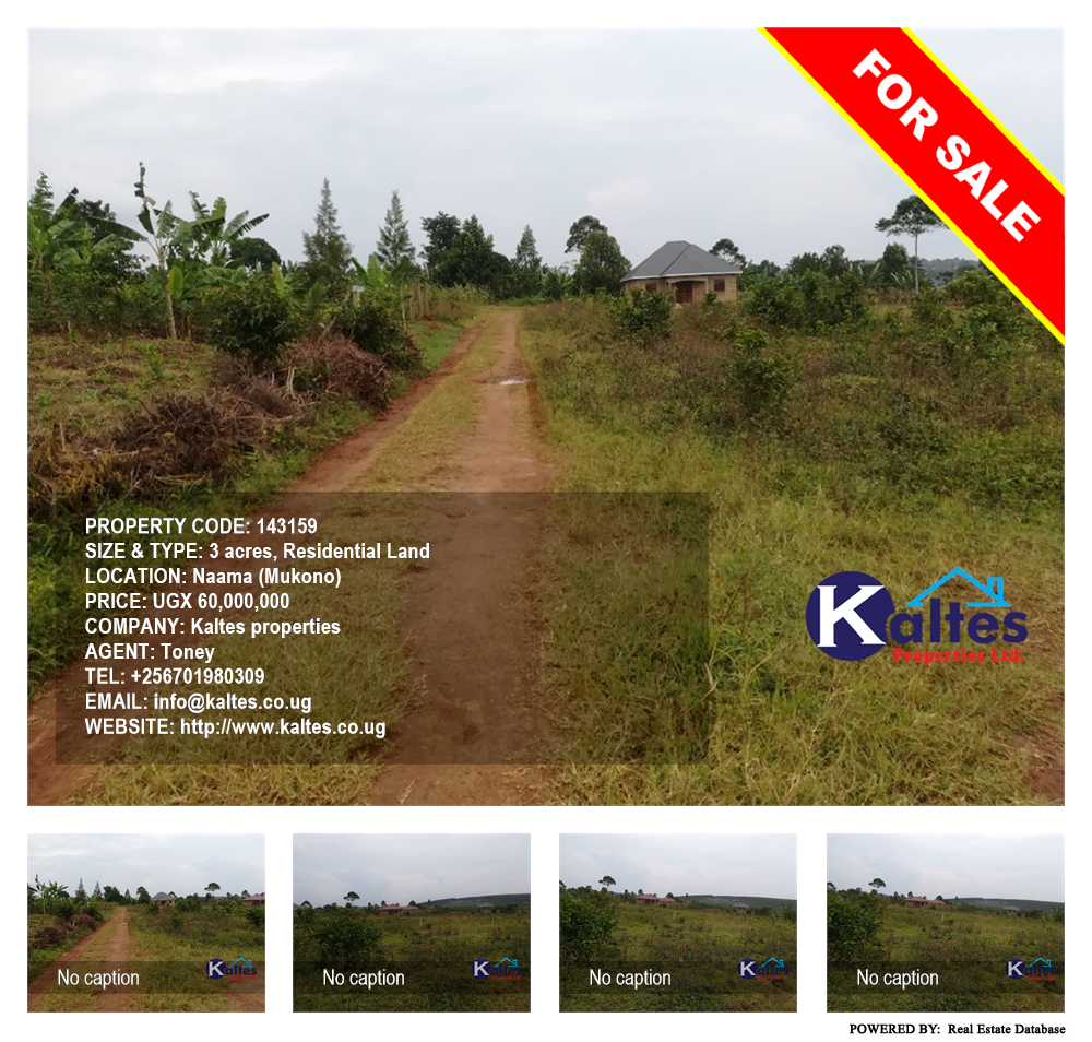 Residential Land  for sale in Naama Mukono Uganda, code: 143159