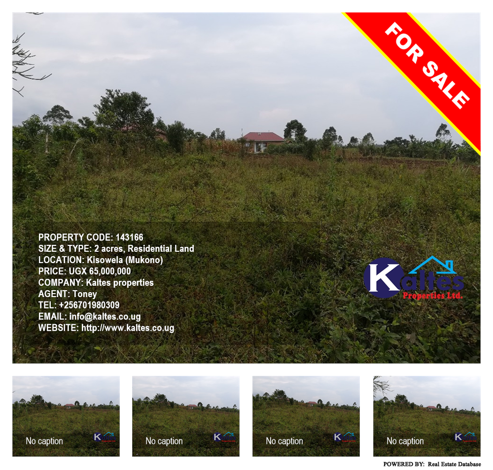 Residential Land  for sale in Kisowela Mukono Uganda, code: 143166