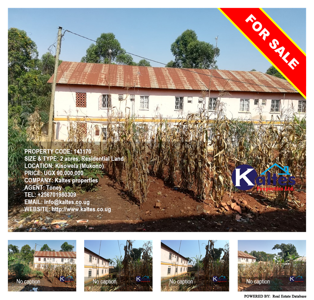 Residential Land  for sale in Kisowela Mukono Uganda, code: 143170