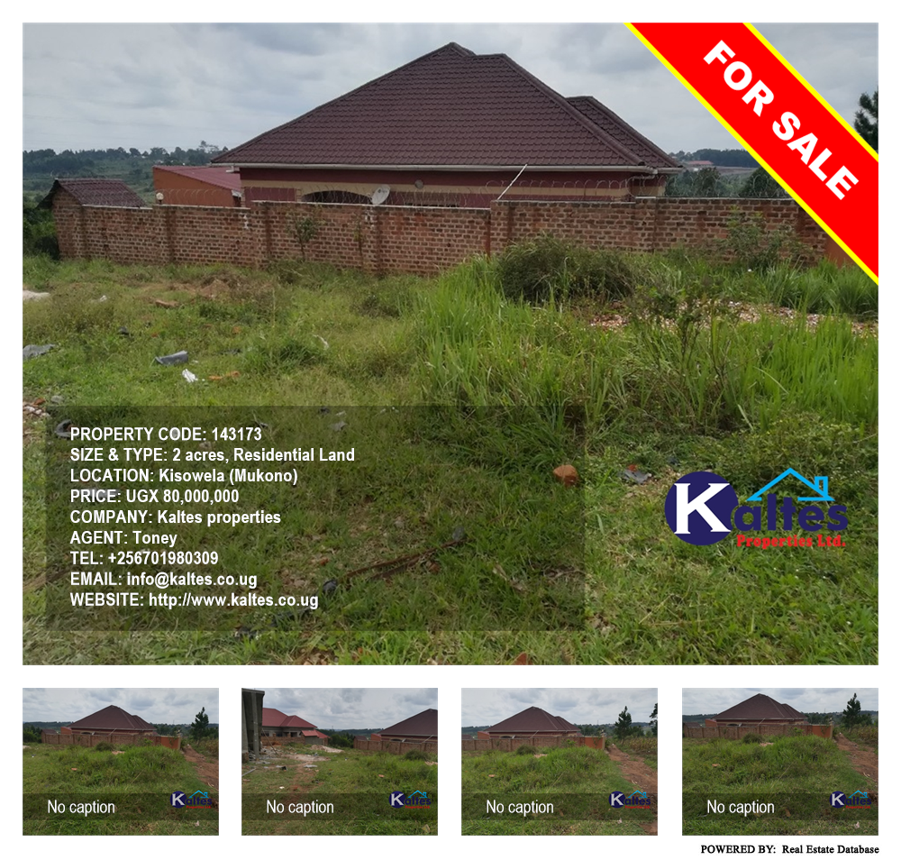 Residential Land  for sale in Kisowela Mukono Uganda, code: 143173
