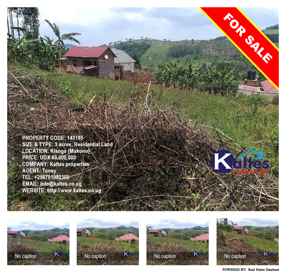 Residential Land  for sale in Kisoga Mukono Uganda, code: 143185