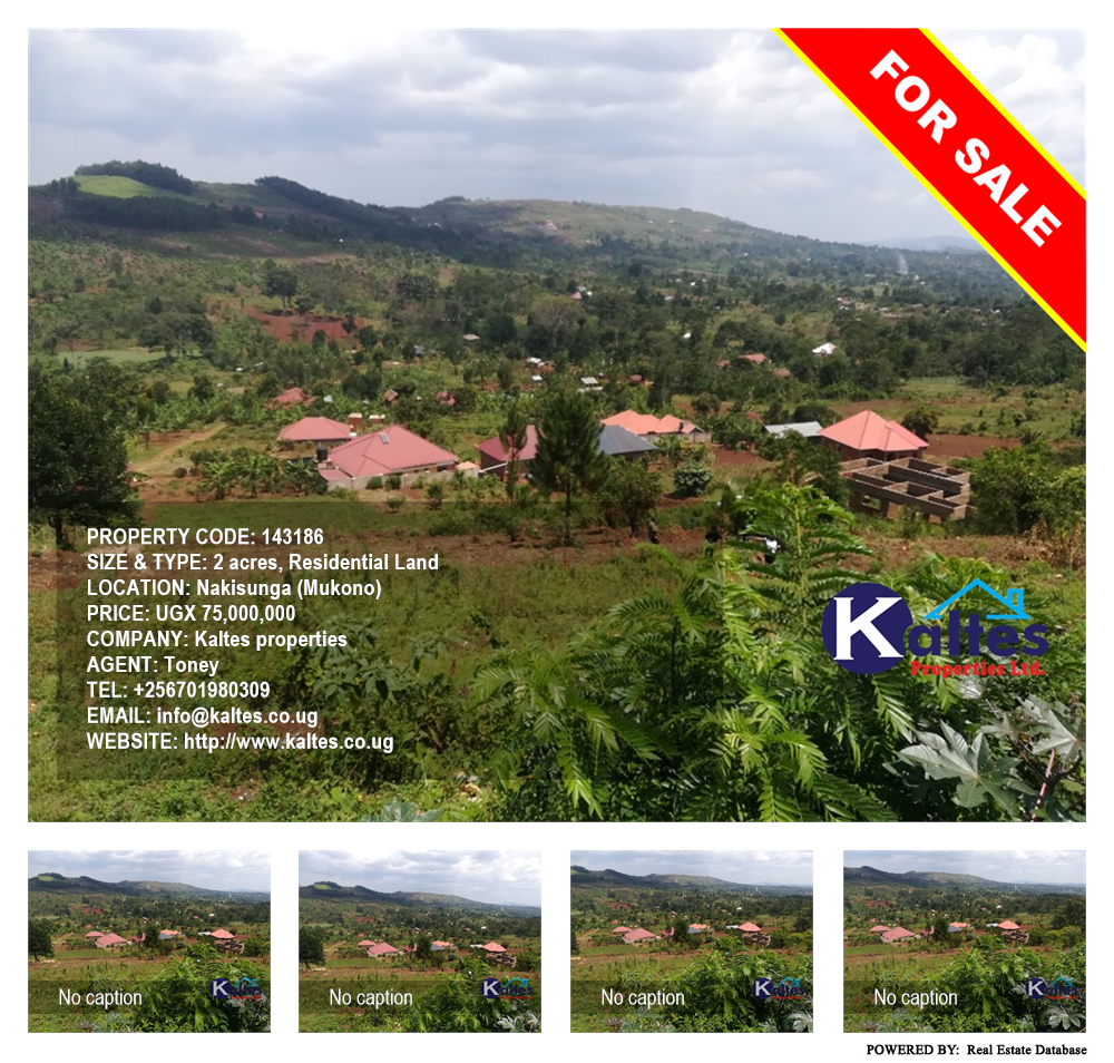 Residential Land  for sale in Nakisunga Mukono Uganda, code: 143186