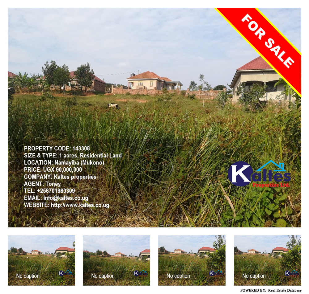 Residential Land  for sale in Namayiba Mukono Uganda, code: 143308