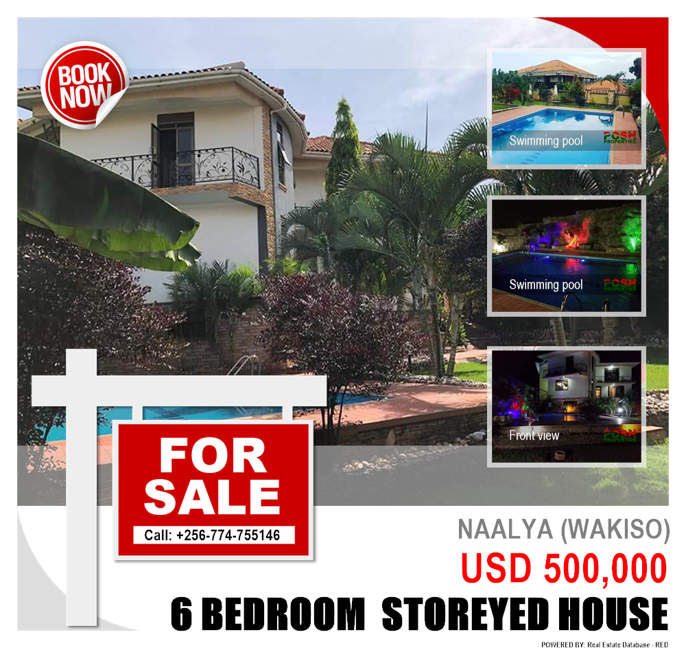6 bedroom Storeyed house  for sale in Naalya Wakiso Uganda, code: 143414
