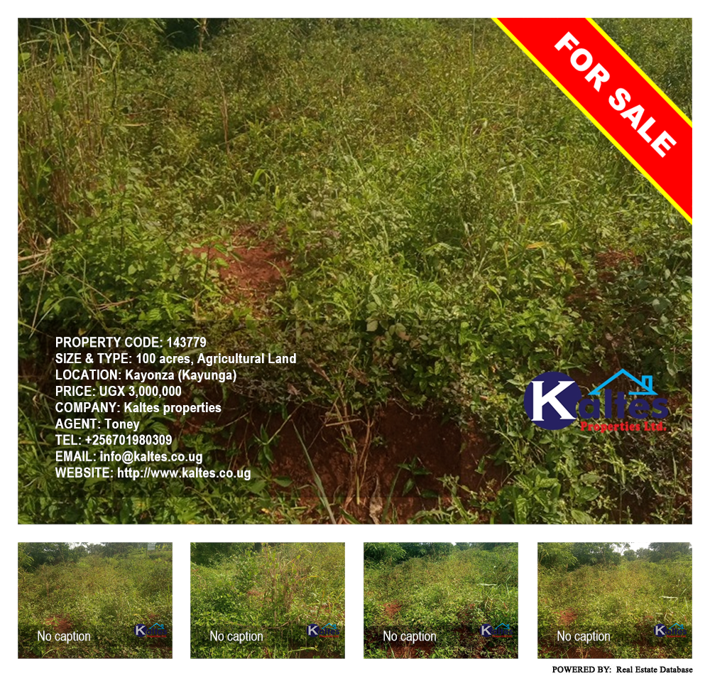 Agricultural Land  for sale in Kayonza Kayunga Uganda, code: 143779