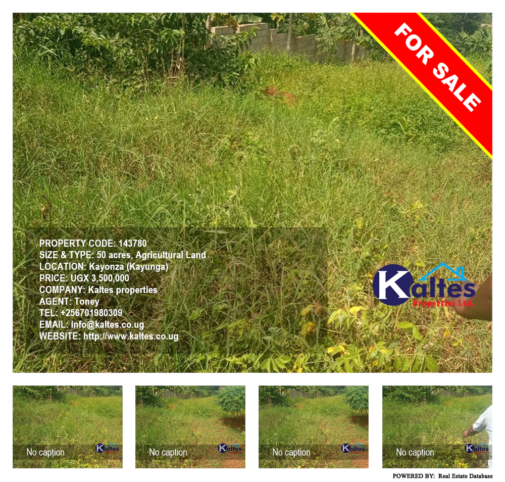 Agricultural Land  for sale in Kayonza Kayunga Uganda, code: 143780