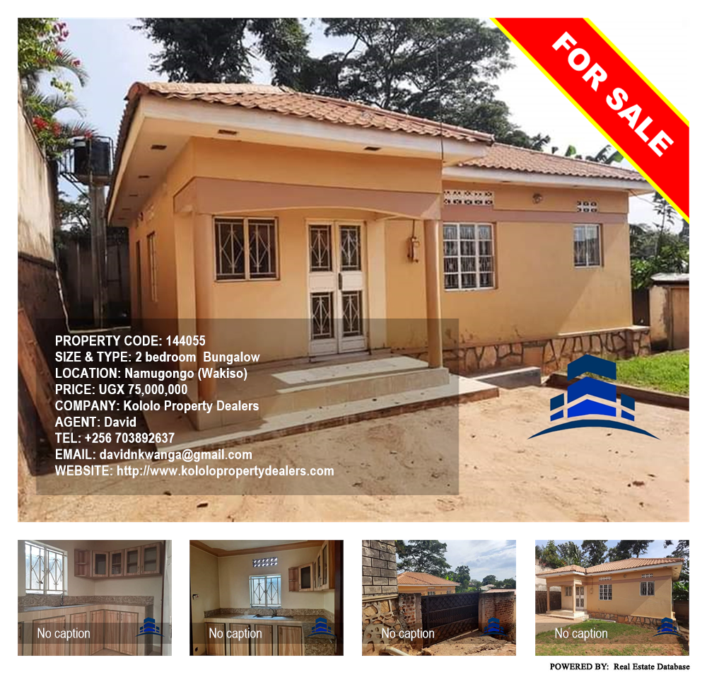 2 bedroom Bungalow  for sale in Namugongo Wakiso Uganda, code: 144055