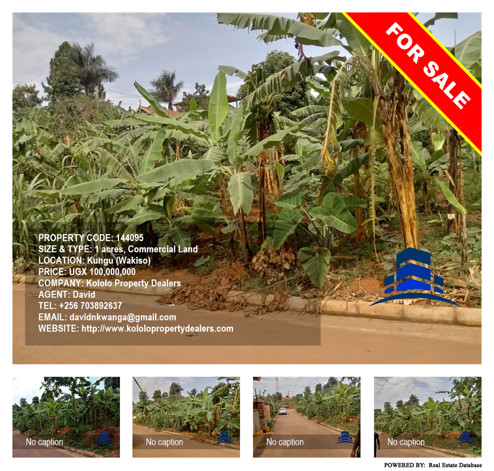 Commercial Land  for sale in Kungu Wakiso Uganda, code: 144095