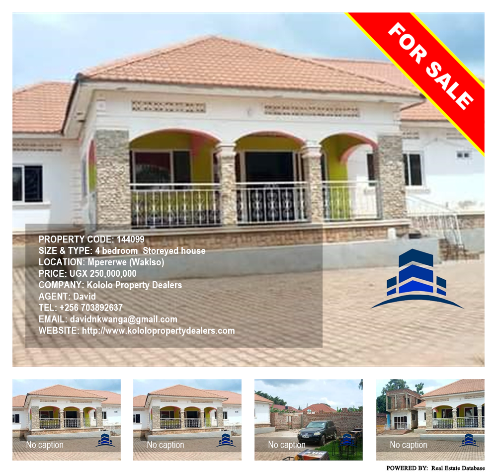 4 bedroom Storeyed house  for sale in Mpererwe Wakiso Uganda, code: 144099