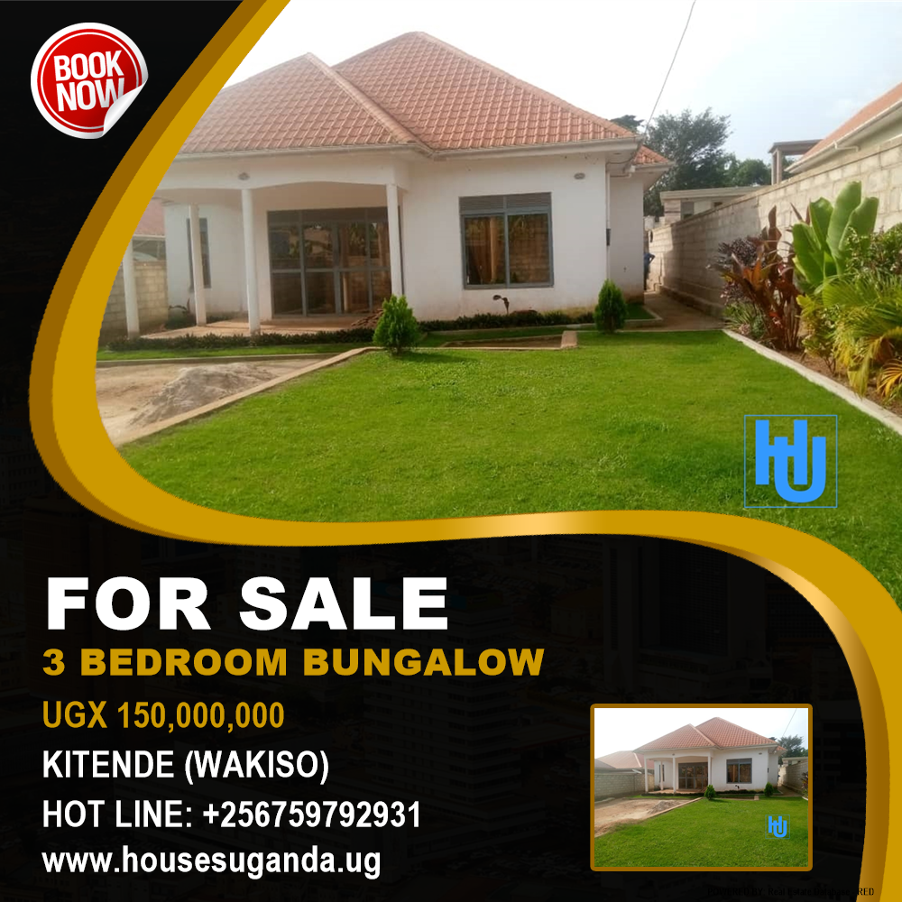 3 bedroom Bungalow  for sale in Kitende Wakiso Uganda, code: 144103