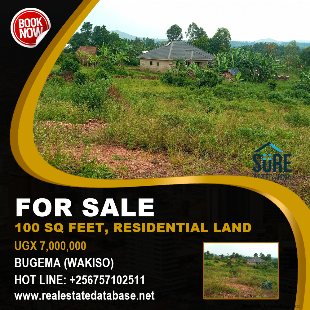 Residential Land  for sale in Bugema Wakiso Uganda, code: 144387
