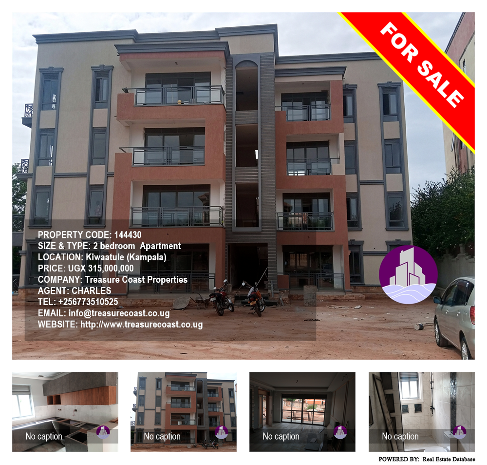 2 bedroom Apartment  for sale in Kiwaatule Kampala Uganda, code: 144430