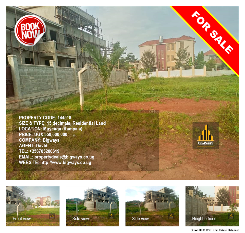 Residential Land  for sale in Muyenga Kampala Uganda, code: 144518