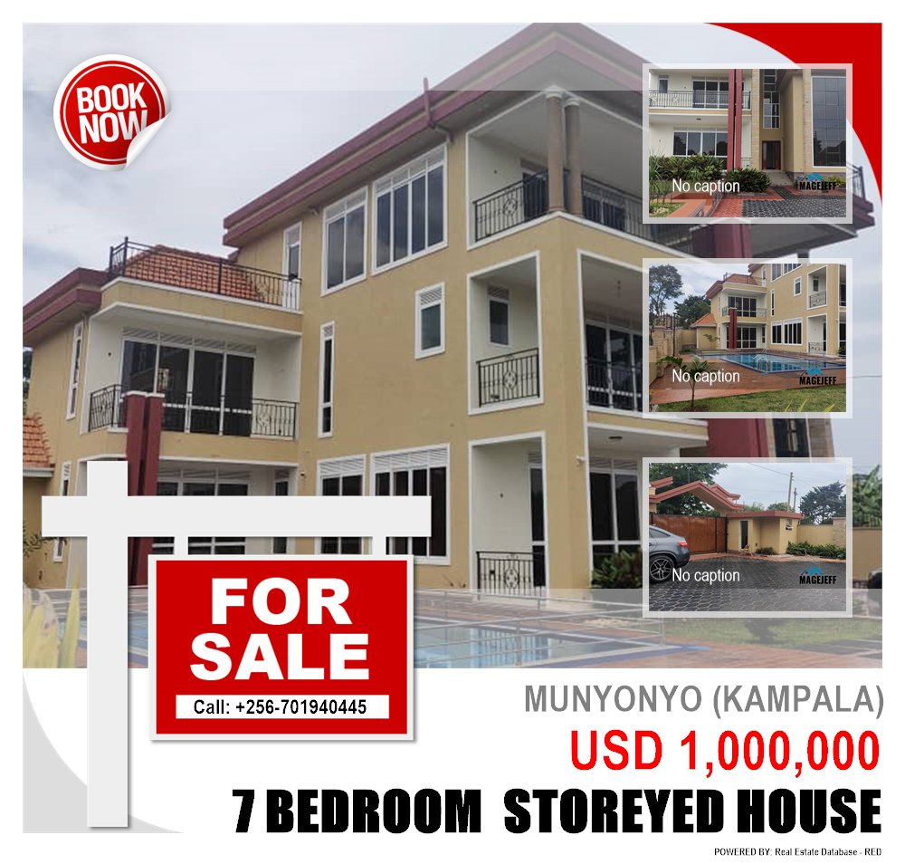 7 bedroom Storeyed house  for sale in Munyonyo Kampala Uganda, code: 144579