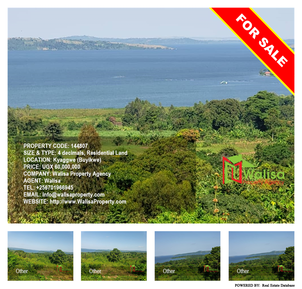 Residential Land  for sale in Kyaggwe Buyikwe Uganda, code: 144807