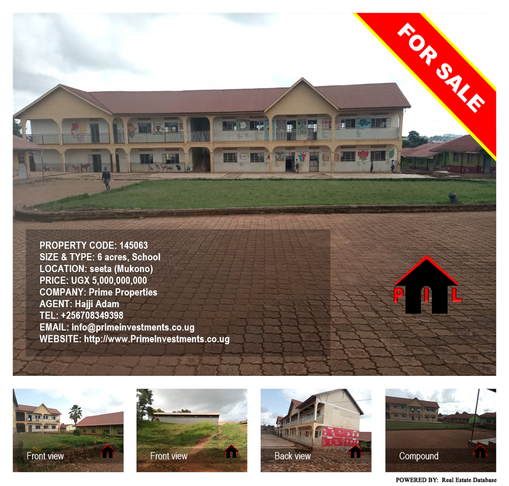 School  for sale in Seeta Mukono Uganda, code: 145063